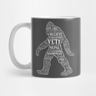 The Many Names of BigFoot Mug